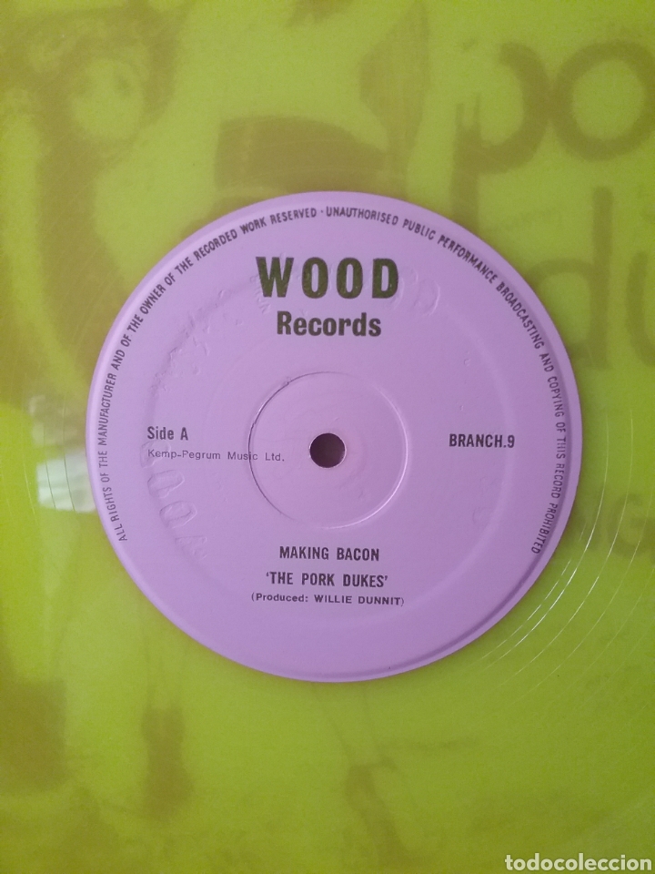Discos de vinilo: PORK DUKES 12&rdquo; Dos Temas Original 1977 - Foto 3