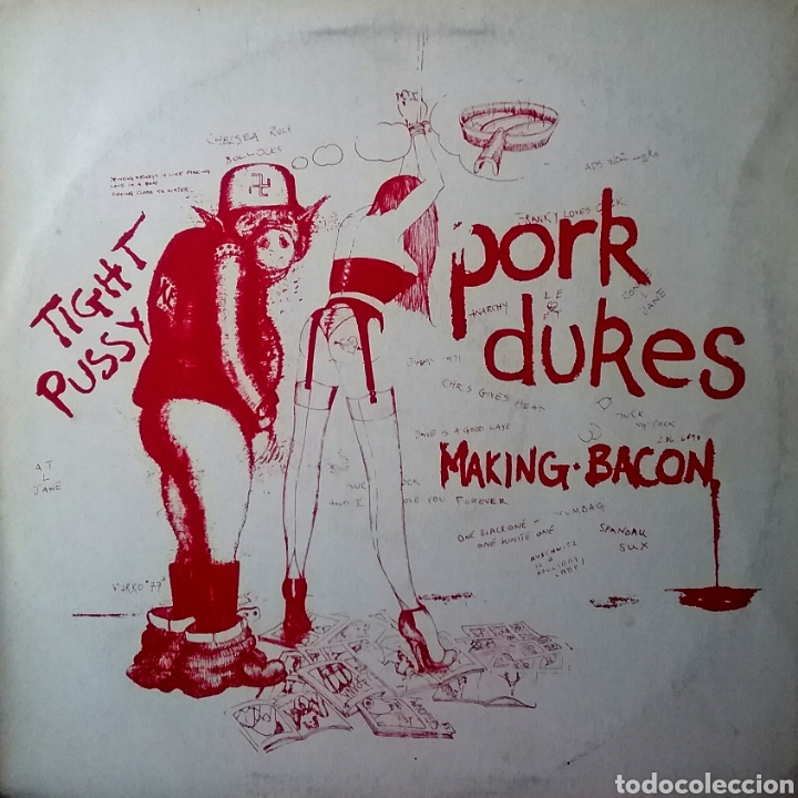 Discos de vinilo: PORK DUKES 12&rdquo; Dos Temas Original 1977 - Foto 1