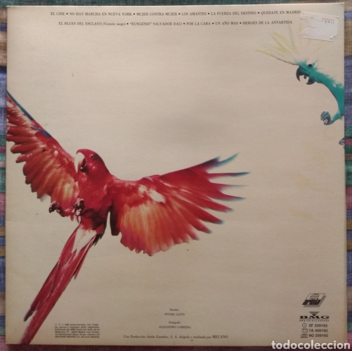Discos de vinilo: Mecano&nbsp;&lrm;&ndash;&nbsp;Descanso Dominical - Foto 2
