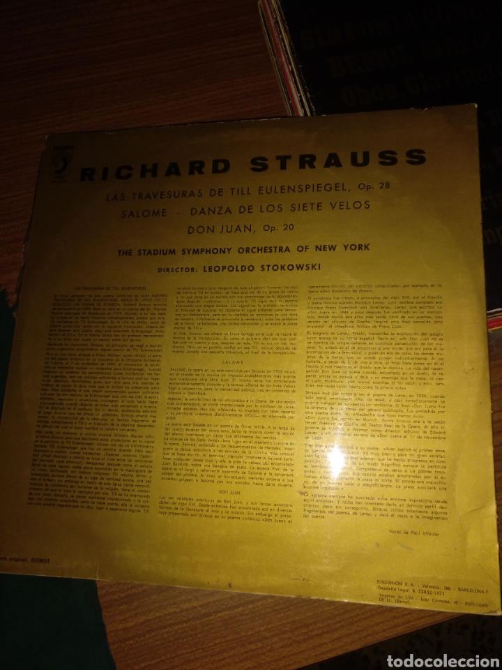 Discos de vinilo: Strauss Stokowski - Foto 2