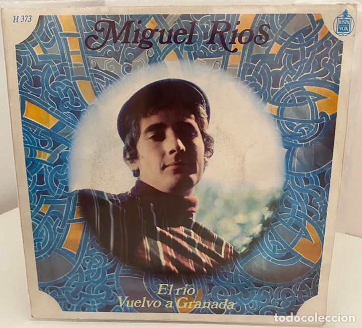 Discos de vinilo: MIGUEL RIOS-EL RIO/VUELVO A GRANADA/SINGLE 1968 HISPAVOX,ESPA&Ntilde;A
