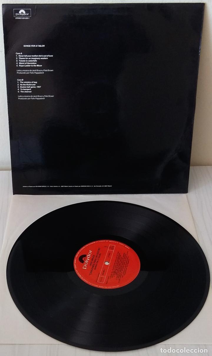 Discos de vinilo: JACK BRUCE - SONGS FOR A TAYLOR POLYDOR - 1990 - Foto 2