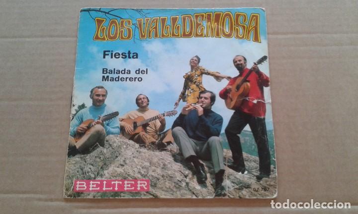 Discos de vinilo: LOS VALLDEMOSA - FIESTA SINGLE 1970 - Foto 1