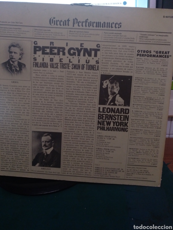 Discos de vinilo: Peer Gynt Bernstein - Foto 2