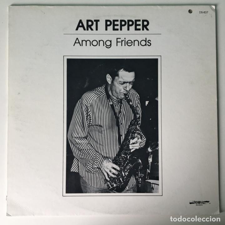 Discos de vinilo: Art Pepper &ndash; Among Friends, US 1981 Discovery - Foto 1