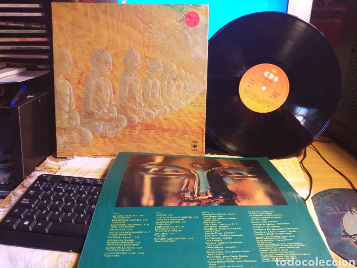 Discos de vinilo: DEVADIP ONENESS ESPA&Ntilde;A 1979 SANTANA - Foto 2
