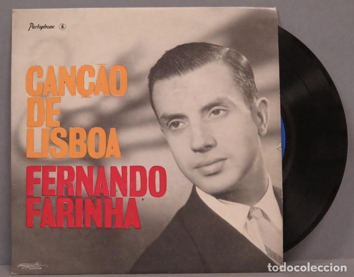 Discos de vinilo: EP. FERNANDO FARINHA. CAN&Ccedil;AO DE LISBOA - Foto 1