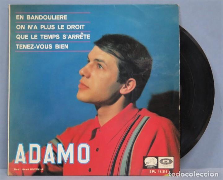 Discos de vinilo: EP. ADAMO. EN BANDOULIERE +3 - Foto 1