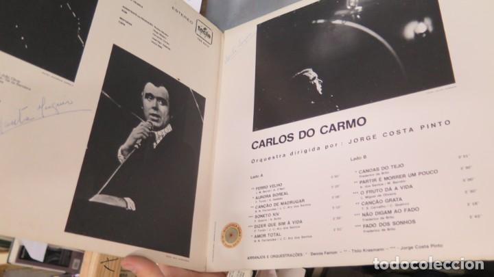Discos de vinilo: LP. CARLOS DO CARMO. JORGE COSTA PINTO - Foto 2