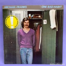 Discos de vinilo: LP MICHAEL FRANK - ONE BAD HABIT - VG++ 1980 WARNER BROS. Lote 210936669