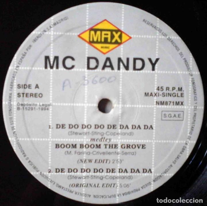 Discos de vinilo: De Do Do Do De Da Da Da - Mc Dandy - Foto 4