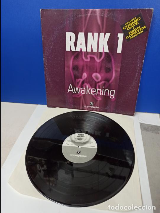 Discos de vinilo: MAXI SINGLE DISCO VINILO - RANK 1 - AWAKENING - Foto 1