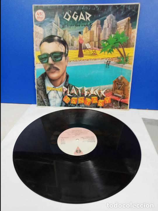 Discos de vinilo: MAXI SINGLE DISCO VINILO - OGAR - PLAYBACK FANTASY - Foto 1