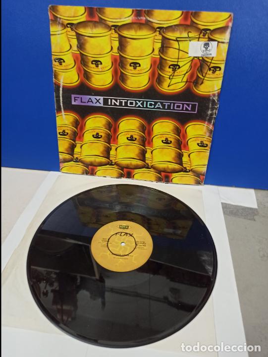 Discos de vinilo: MAXI SINGLE DISCO VINILO - FLAX - INTOXICATION - Foto 1