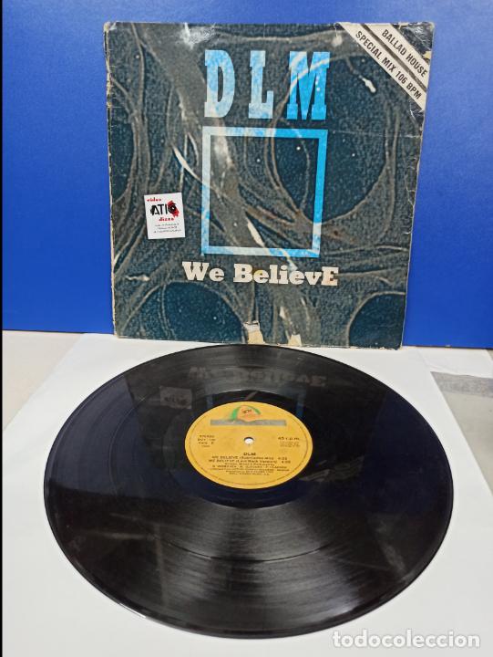 Discos de vinilo: MAXI SINGLE DISCO VINILO - DLM - WE BELIEVE - Foto 1