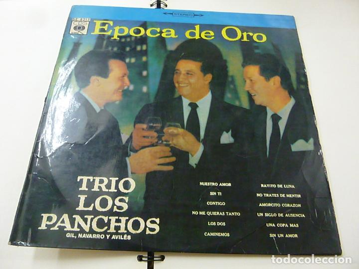 Discos de vinilo: TRIO LOS PANCHOS - EPOCA DE ORO -LP -N - Foto 1