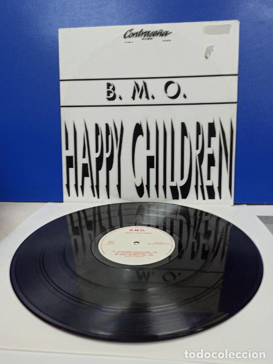 Discos de vinilo: MAXI SINGLE DISCO VINILO - B.M.O. - HAPPY CHILDREN - Foto 2