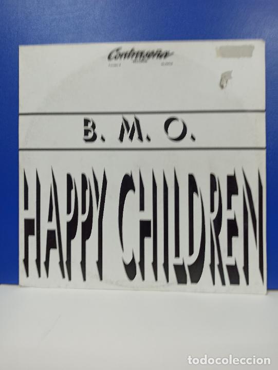 Discos de vinilo: MAXI SINGLE DISCO VINILO - B.M.O. - HAPPY CHILDREN - Foto 1