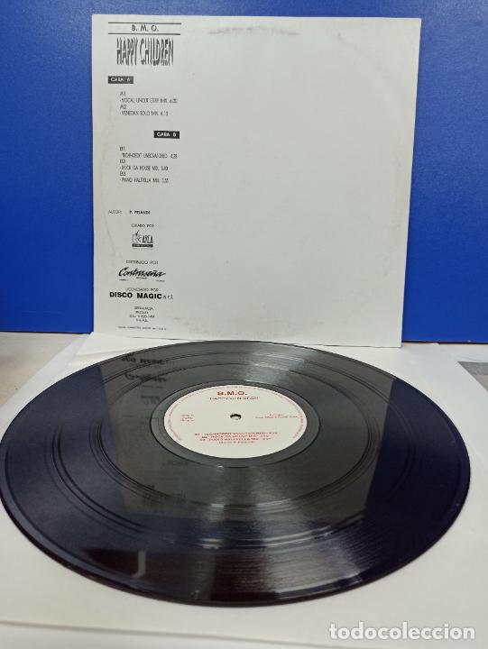 Discos de vinilo: MAXI SINGLE DISCO VINILO - B.M.O. - HAPPY CHILDREN - Foto 3