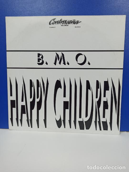 Discos de vinilo: MAXI SINGLE DISCO VINILO - B.M.O. - HAPPY CHILDREN - Foto 1