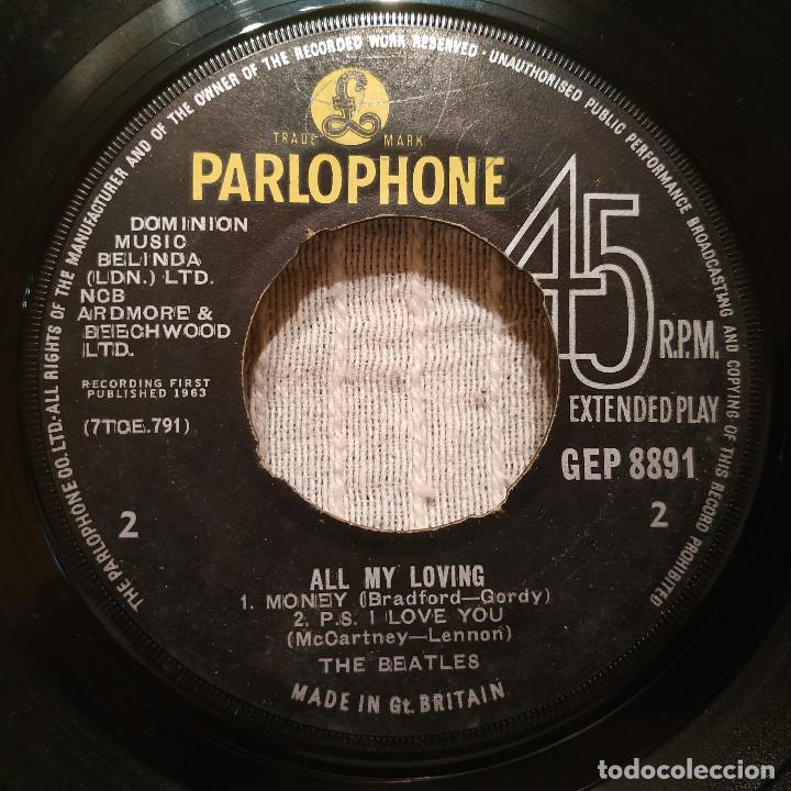 the beatles - all my loving + 3 - ep 1ª edicion - Comprar Discos EP