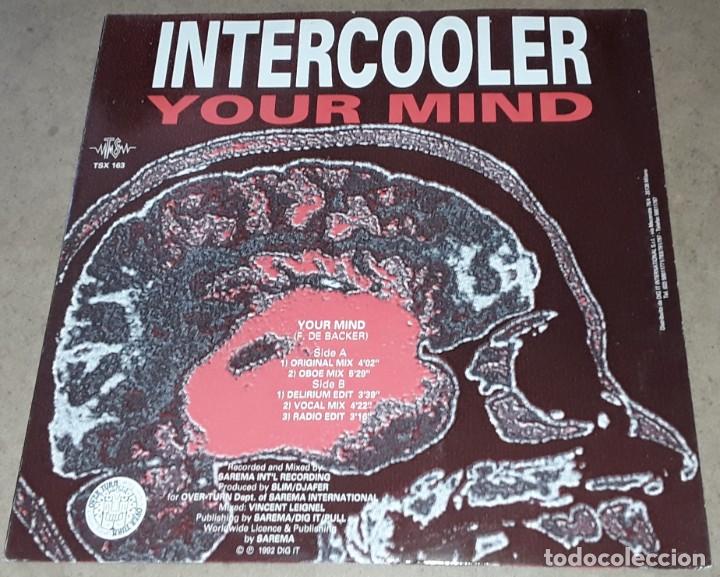 Discos de vinilo: MAXI SINGLE - INTERCOOLER - YOUR MIND - MADE IN ITALY - INTERCOOLER - Foto 2