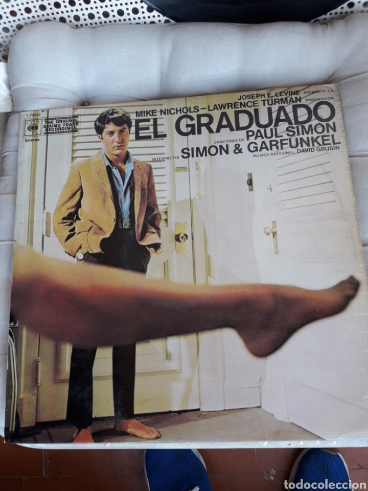 Discos de vinilo: Vinilo, banda sonora del Graduado - Foto 1
