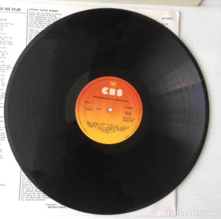 Discos de vinilo: ANOTHER SIDE OF BOB DYLAN. CBS ESPA&Ntilde;A, 1982 - Foto 4