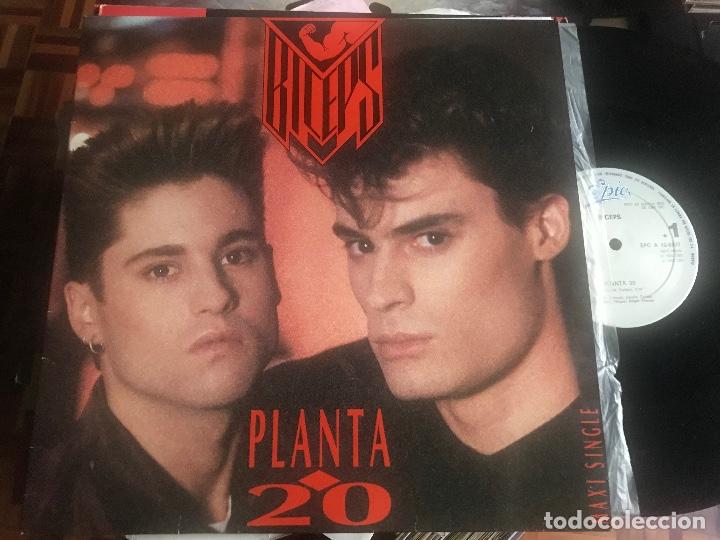 Discos de vinilo: BICEPS - PLANTA 20 - MAXI CBS 85 ITALO DISCO - Foto 1