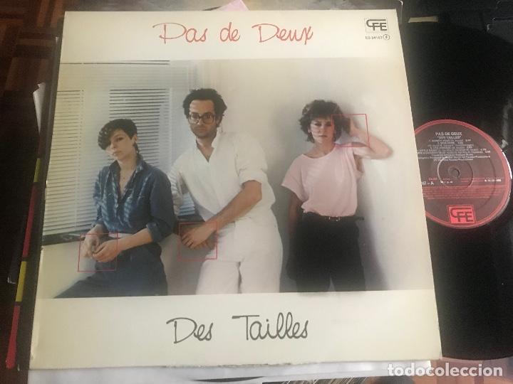 Discos de vinilo: PAS DE DEUX - DES TAILLES LP CHE 83 SYNTH POP - Foto 1