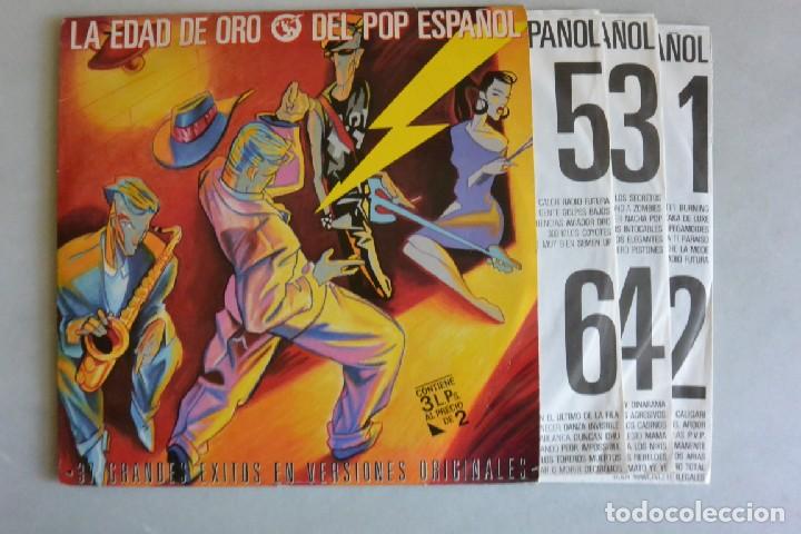 Discos de vinilo: DISCO LP TRIPLE LA EDAD DE ORO DEL POP ESPA&Ntilde;OL - Foto 1