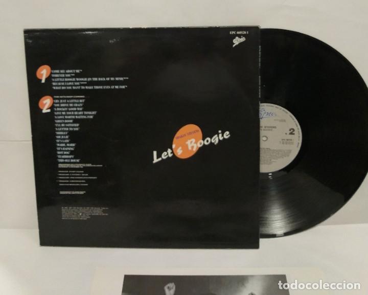 Discos de vinilo: Shakin Stevens,Let&acute;s Boogie LP 1987 + Encarte-C - Foto 4