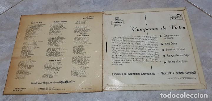 Discos de vinilo: Lote de 2 EPs de Villancicos - Philips y Montilla - 1968 y 1959 - Foto 2 - 211427522