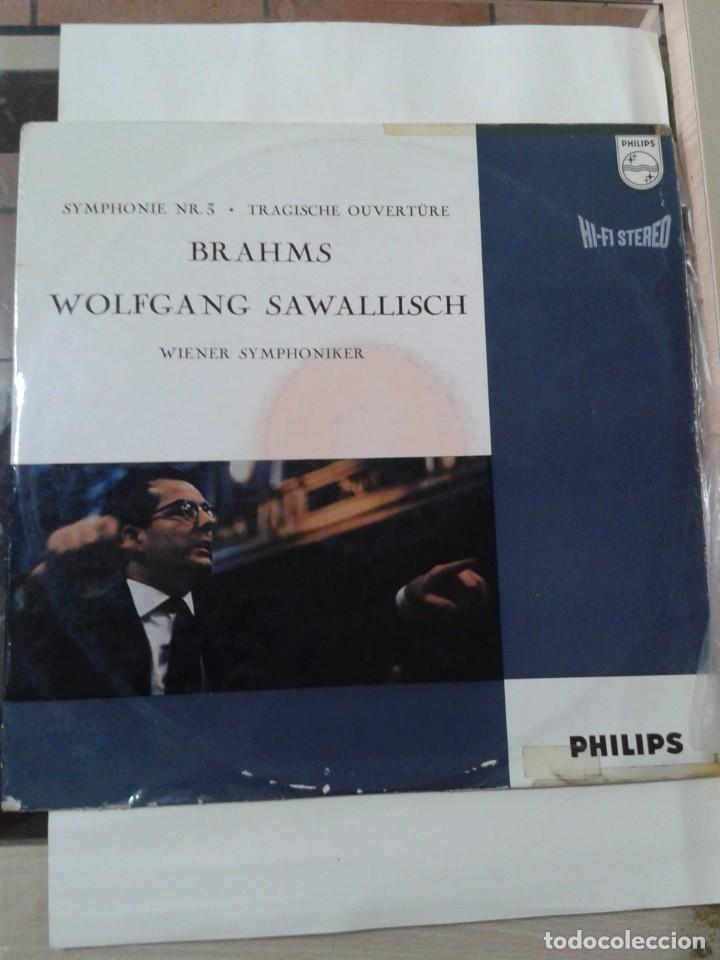 Discos de vinilo: J.BRAHMS, WOLFGANG SAWALLISCH - Foto 1