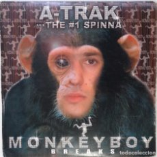 Discos de vinilo: A-TRAK DJ - MONKEYBOY BREAKS [HIP HOP / SCRATCH / TURNTABLISM] [DJ BATTEL TOOL LP 12” 33RPM] [2003]. Lote 284650368