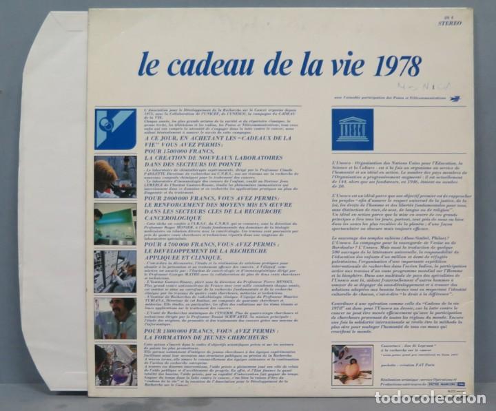 Discos de vinilo: LP. VARIOS. LE CADEAU DE LA VIE - Foto 2