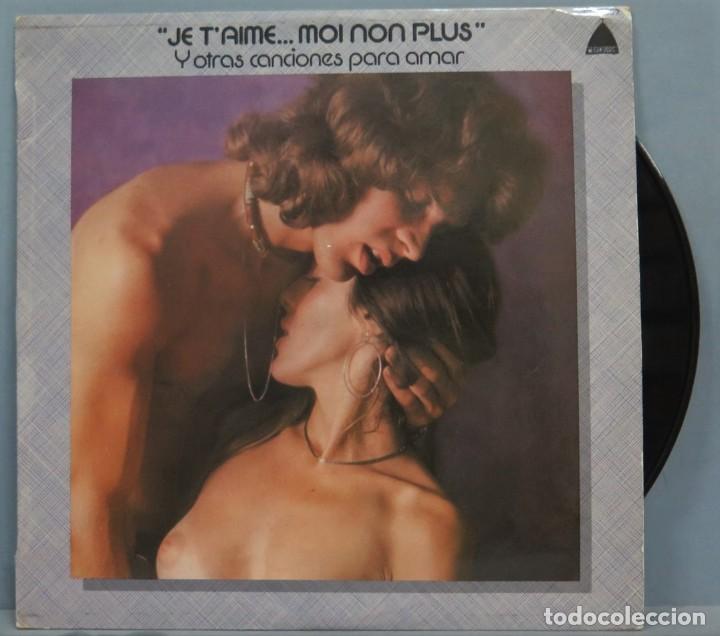 Discos de vinilo: LP. JE TE AIME... MOI NON PLUS - Foto 1