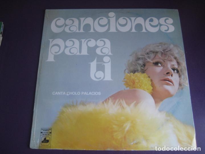 Vinyl records: CHOLO PALACIOS - CANCIONES PARA TI LP DIM 1973 PRECINTADO - BOLEROS - VALS - MELODICA LATINA