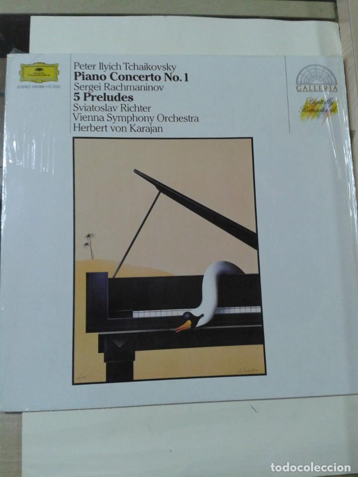 Discos de vinilo: PETER ILYICH TCHAIKOVSKY PIANO CONCERTO N&ordm;1 - Foto 1