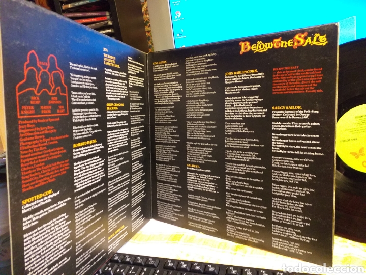 Discos de vinilo: STEELEYE SPAN BELOW THE SALT PRIMERA EDICION INGLESA 1972 - Foto 3