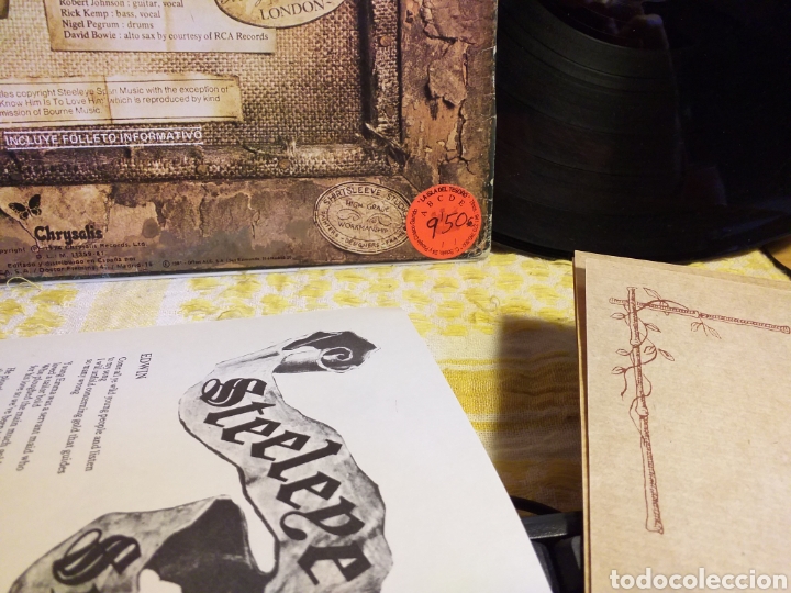 Discos de vinilo: STEELEYE SPAN NOW WE ARE SIX ESPA&Ntilde;A 1981 - Foto 4