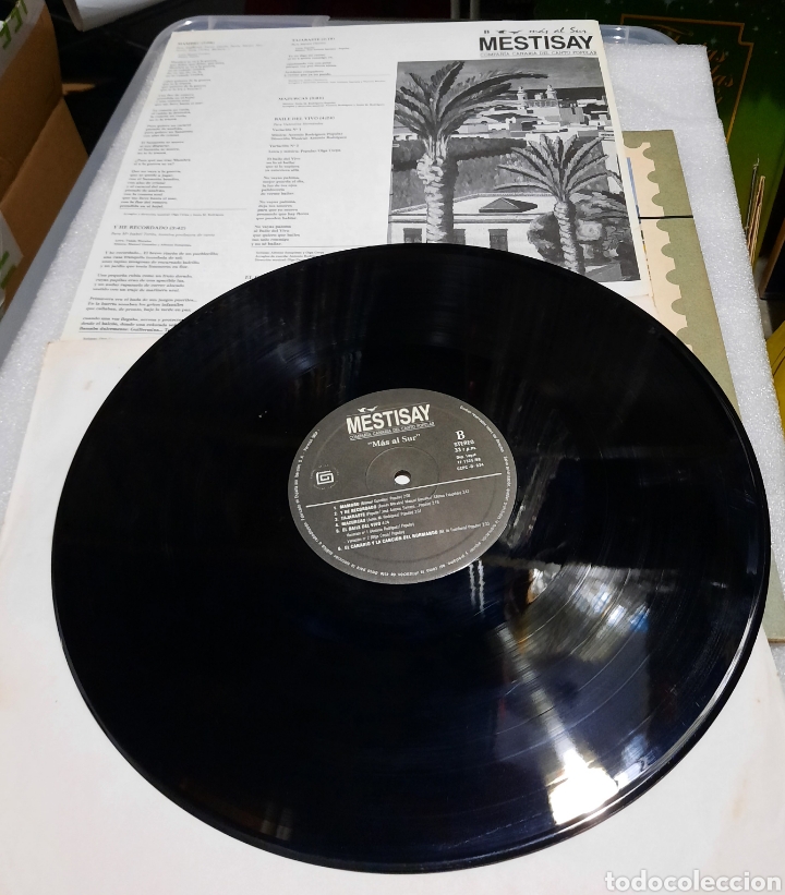 Discos de vinilo: Mestisay - m&aacute;s al sur - Foto 3
