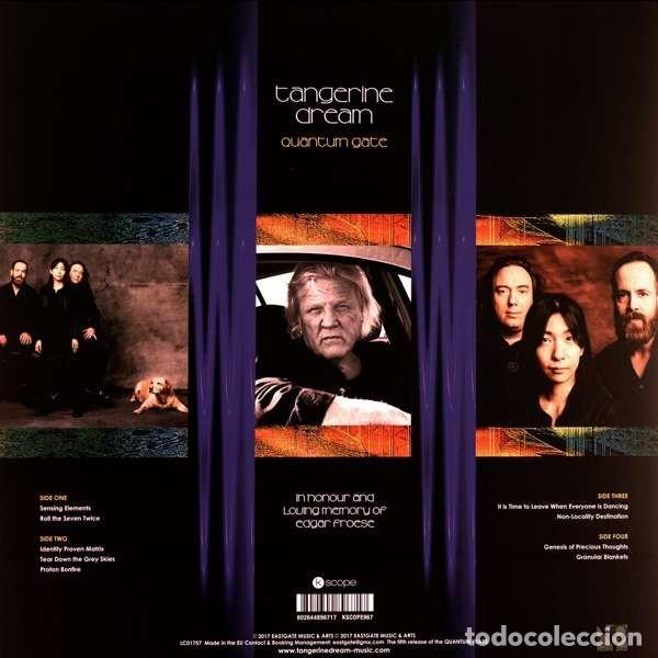 Discos de vinilo: TANGERINE DREAM QUANTUM GATE 2LPs NUEVO PRECINTADO GATEFOLD - Foto 3