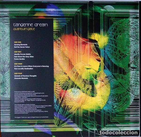 Discos de vinilo: TANGERINE DREAM QUANTUM GATE 2LPs NUEVO PRECINTADO GATEFOLD - Foto 6