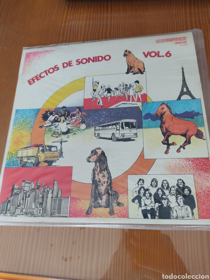 Discos de vinilo: Disco vinilo LP EFECTOS DE SONIDO VOL.6 - Foto 1