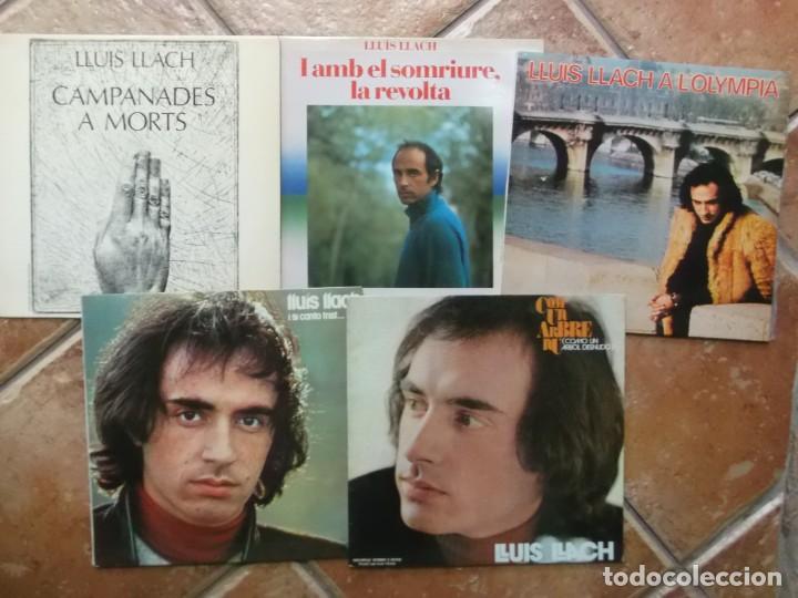 Discos de vinilo: LOTE DE 5 LPS DE LLUIS LLACH-EDICIONES ORIGINALES - Foto 1