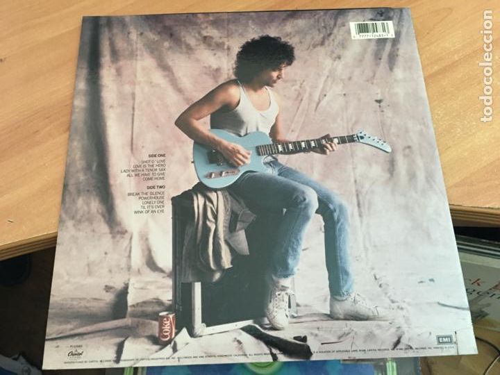 Discos de vinilo: BILLY SQUIER (ENOUGH IS ENOUGH) LP USA 1986 (B-12) - Foto 3