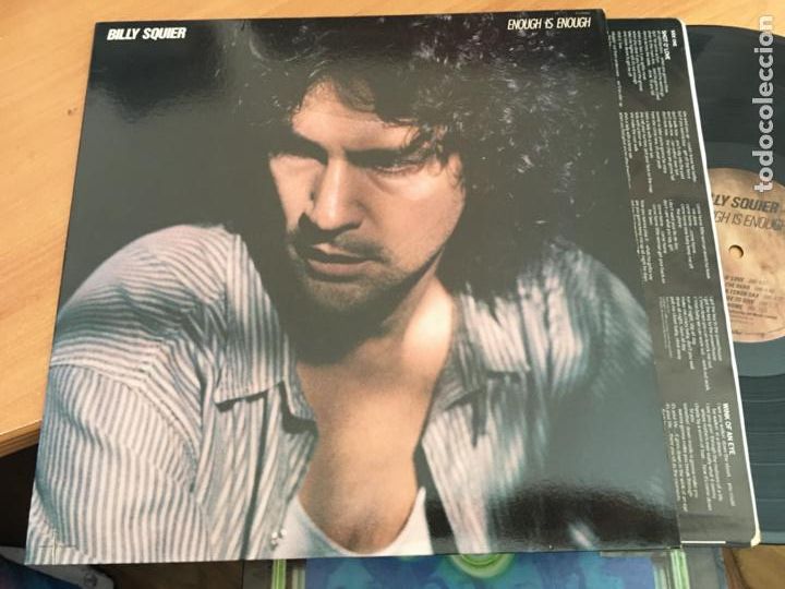 Discos de vinilo: BILLY SQUIER (ENOUGH IS ENOUGH) LP USA 1986 (B-12) - Foto 1
