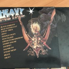 Discos de vinilo: HEAVY METAL (MUSIC FROM MOTION PICTURE) BLACK SABBATH NAZARETH JOURNEY.. 2 LP 1981 ESPAÑA (B-12). Lote 211512314