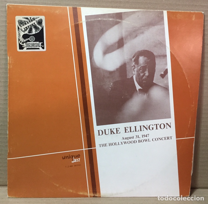 Discos de vinilo: LP DUKE ELLINGTON- THE HOLLYWOOD BOWL CONCERT August 31, 1947